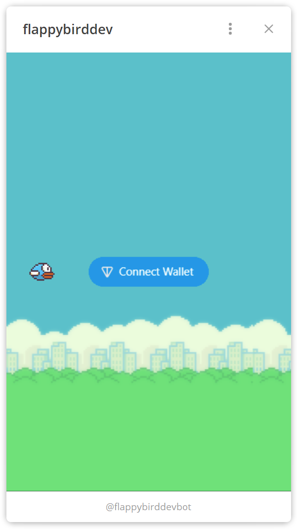 Connect wallet button